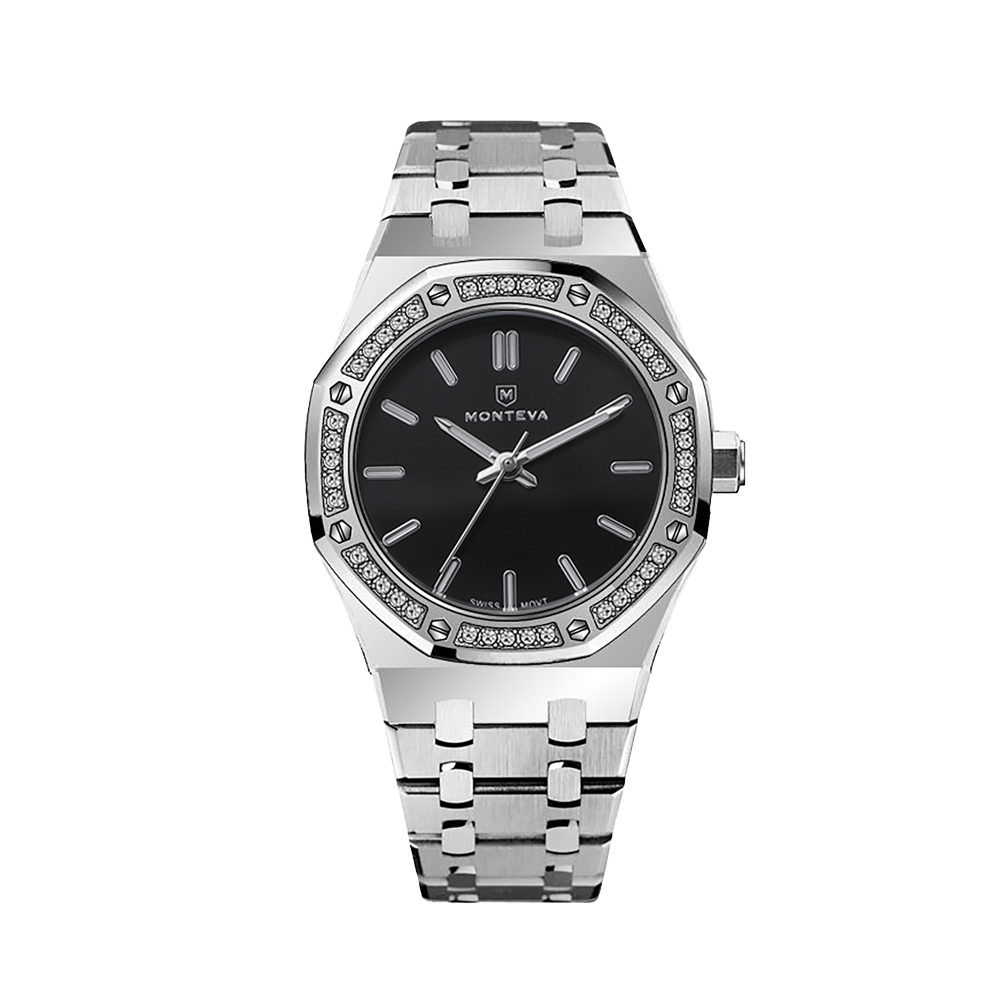 M19023 silver black