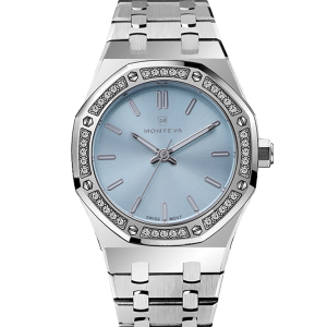 M19023 silver light blue zoom