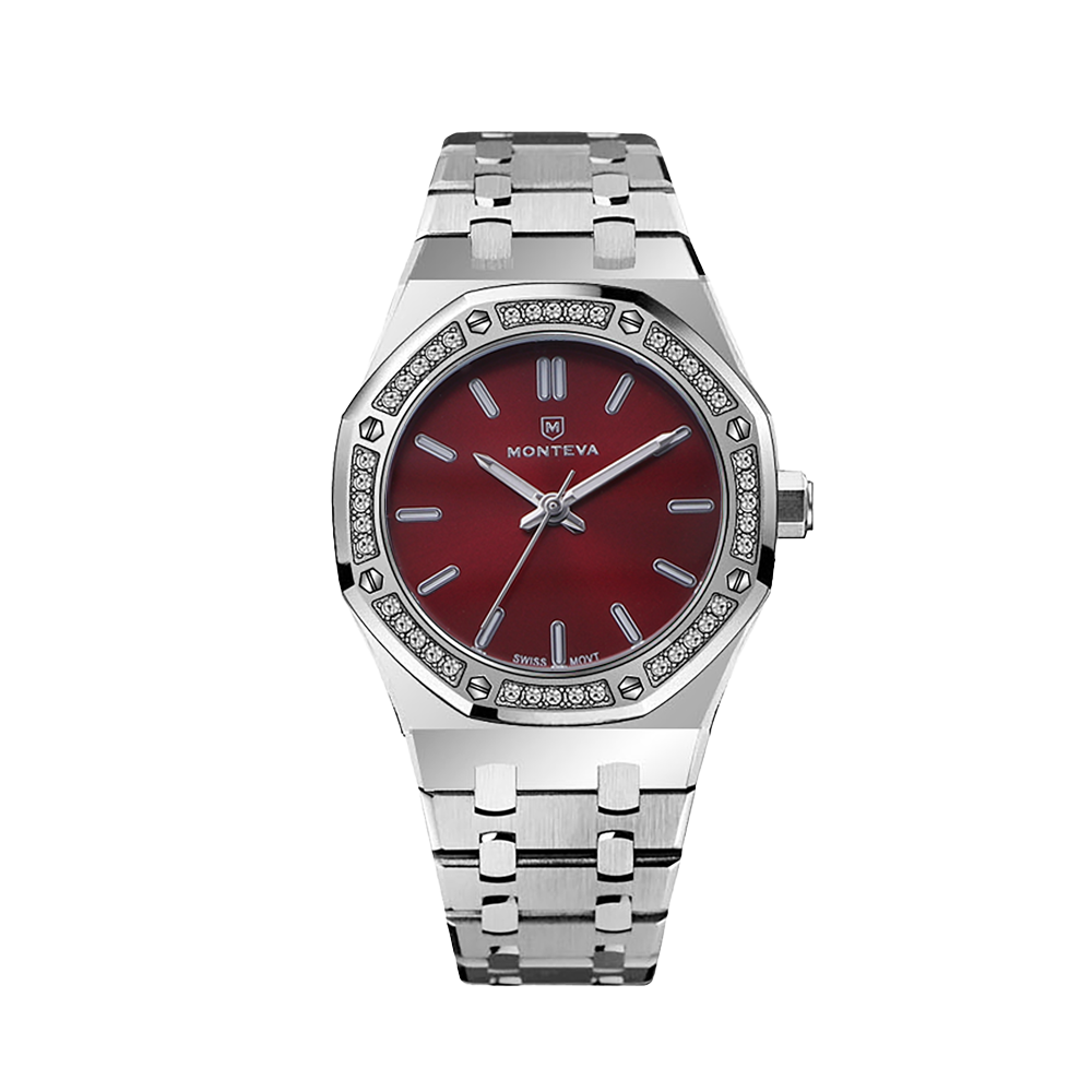 M19023 silver red