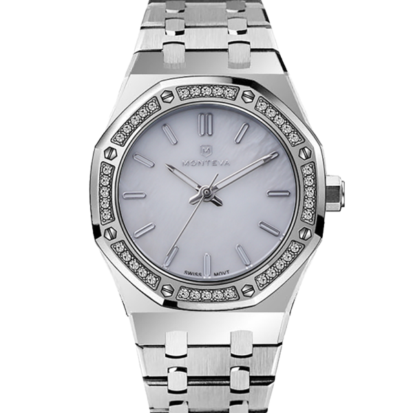 M19023 silver white zoom
